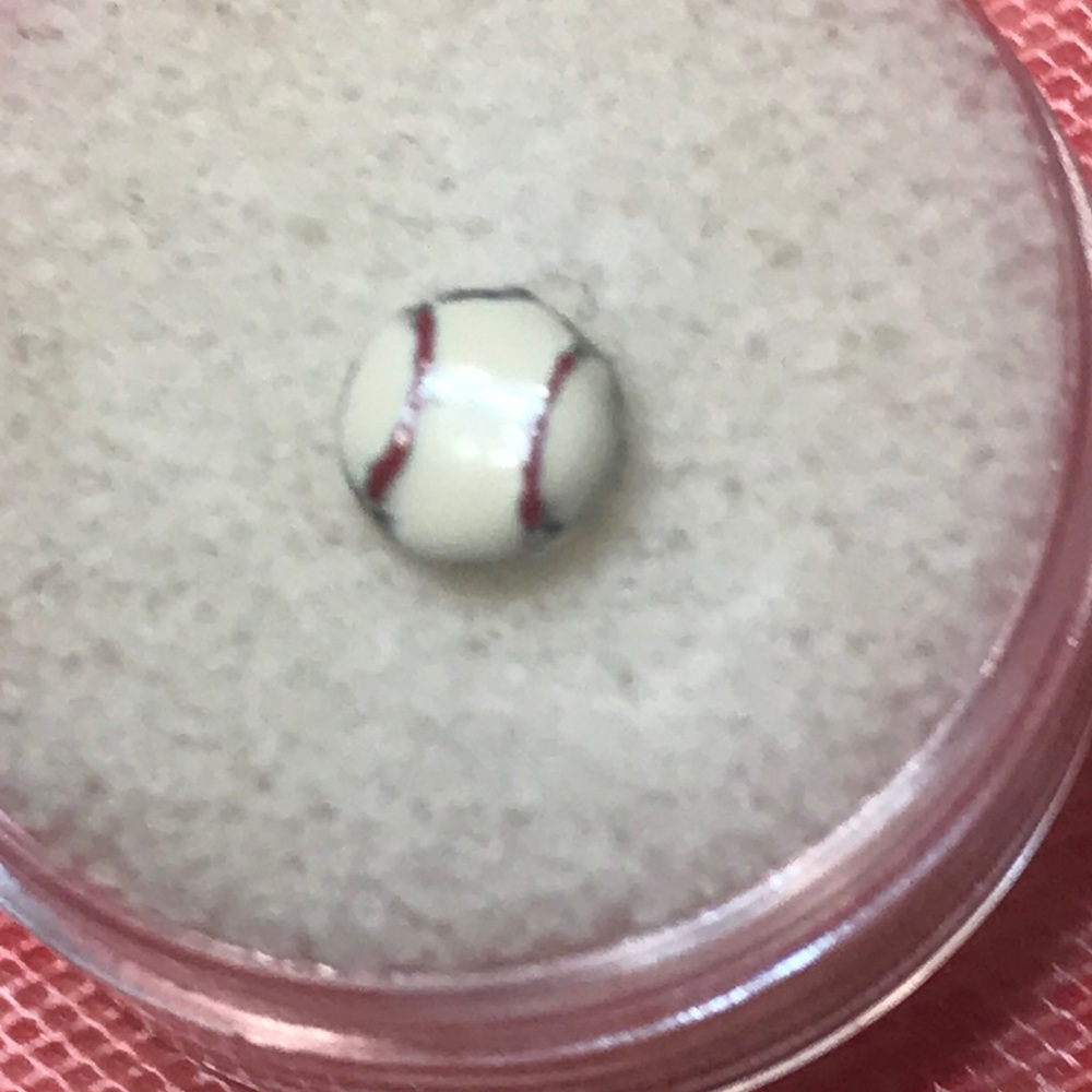 3/$10 Origami Owl Baseball Charm